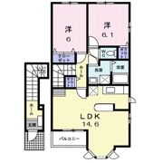 アルバ・ロームBの間取り画像