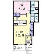 KハウスⅣの間取り画像