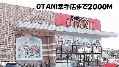 近くのOTANI幸手店まで2,000m(徒歩25分)