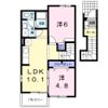 ナイトビュウAの間取り画像