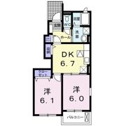 パークプレッソ雅Ⅱの間取り画像