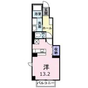 ラティーナ霧島Ⅰの間取り画像