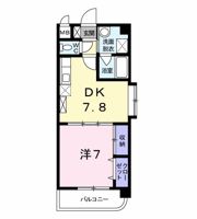 サンライズKの間取り画像