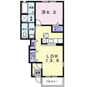 グリーンティアラⅠの間取り画像