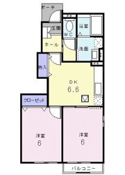 サンブリ－ズⅡの間取り画像