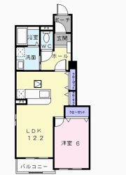 サンパティーク・メゾンCの間取り画像