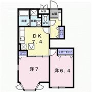 グレイスK Cの間取り画像