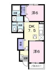 シャルマンUの間取り画像