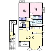ベル フルールの間取り画像