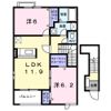 ニューアペックス Aの間取り画像