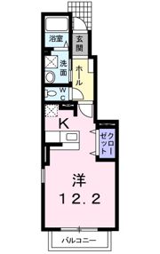 グレース参番館の間取り画像