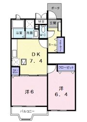 オークスクエアの間取り画像