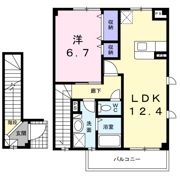 プリムローズⅡの間取り画像