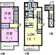 マロニエハウスの間取り画像