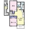 スクエアMの間取り画像