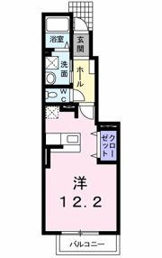 コルティーレ太寺Ⅱの間取り画像