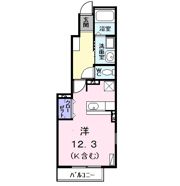 クラールFの間取り画像