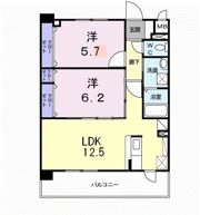 アイタス福岡の間取り画像