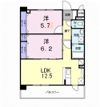 アイタス福岡の間取り画像