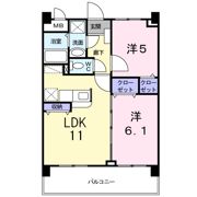 アイタス福岡の間取り画像