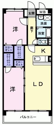 レジデンス牟礼の間取り画像