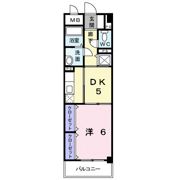 ラフレシール城南の間取り画像