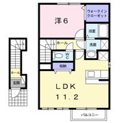 リバーサイドⅡの間取り画像