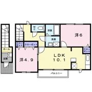 サニー ウエストBの間取り画像