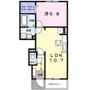 ドリームスクエア Bの間取り画像