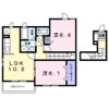 パンシオン Aの間取り画像