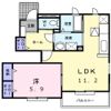 パンシオン Bの間取り画像