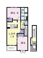 リバーサイド 1番館の間取り画像