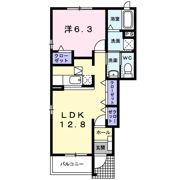ドルチェBの間取り画像