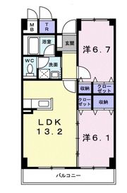 カルム日吉の間取り画像