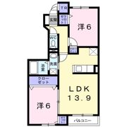 ドリームズⅡの間取り画像
