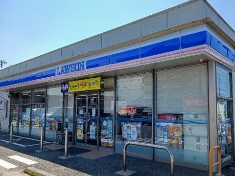 近くのローソン魚津青島店まで850m（徒歩11分）