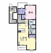 アンソレイエの間取り画像