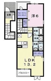 アドバンス 昌の間取り画像