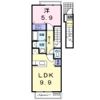 レーベン古正寺の間取り画像