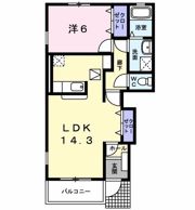 ベル・ル・ジャルダン Ⅲの間取り画像