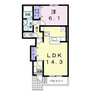 エレガンシア葵の間取り画像