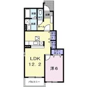 カーサ ラッフィナート Aの間取り画像