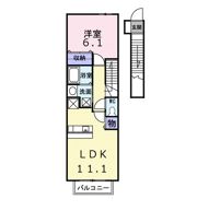 ドルチェ ローザⅡの間取り画像