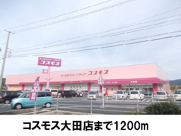 近くのコスモス大田店まで1,200m（徒歩15分）
