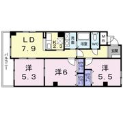 サンシャイン中川の間取り画像