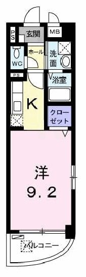 コンフォート 本町の間取り画像