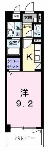 コンフォート 本町の間取り画像