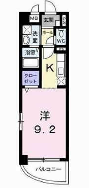 コンフォート 本町の間取り画像