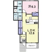 ソレイユの間取り画像
