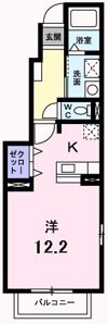サン・イズミⅡの間取り画像